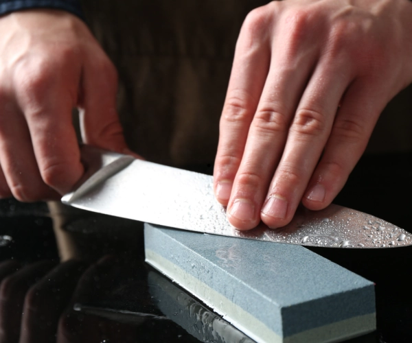 Aiguisage de couteau