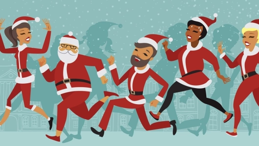 Course et marche de noel