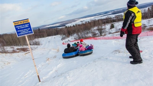 Glissades sur neige mont arthabaska