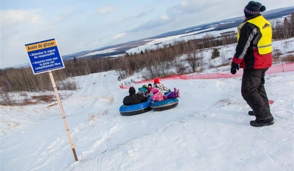 Glissades sur neige mont arthabaska