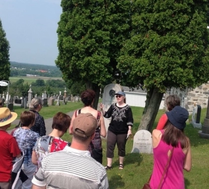 Visite cimetière